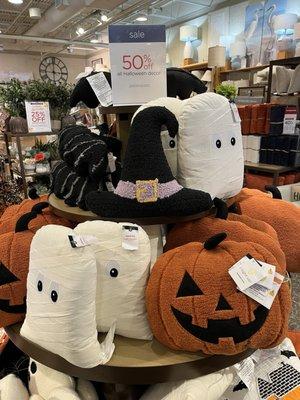 Nothing scary here! All Halloween decor is 50% off (as of October 4). Bootiful!