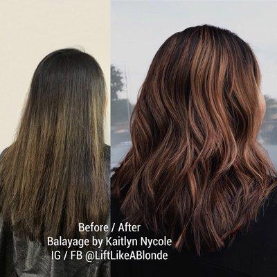 Balayage by Kaitlyn Nycole