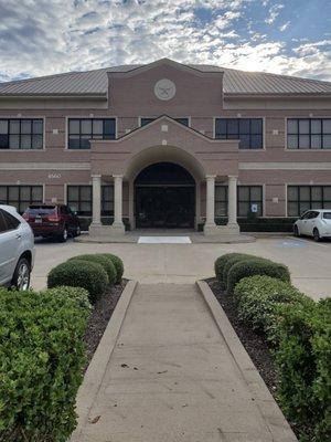 This is what our front entrance looks like. Take the elevator to the 2nd floor, Suite 230. We look forward to seeing you!