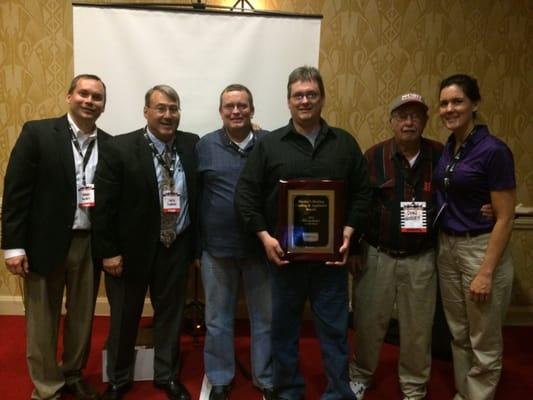 The night we received the Maytag Dealer of the Year award!  We have been awarded this prestigious honor 3 years in a row!!