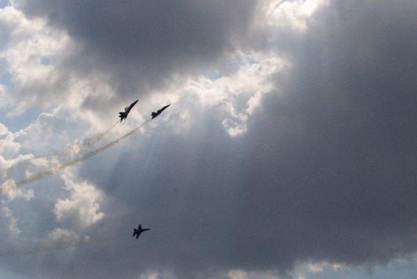 Air and Water Show in Chicago