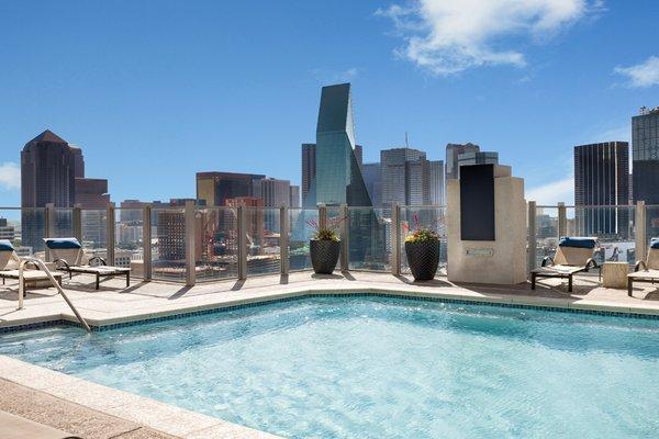 Rooftop pool