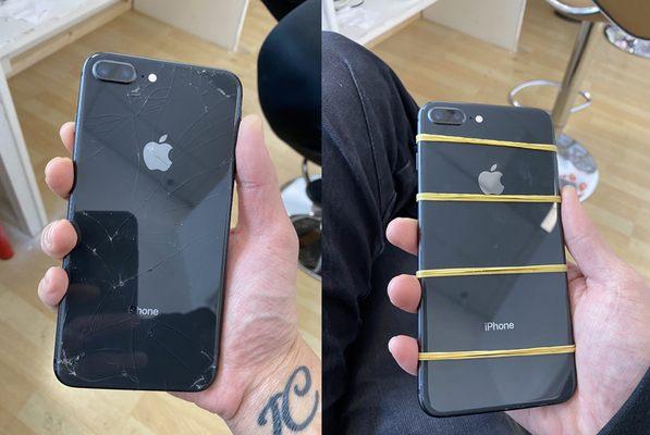 iPhone back glass repair