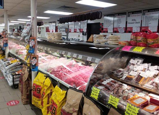 Great selection at the meat counter.