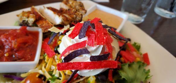 Tortilla Chips on the South of the Border Salad