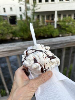 Coconut chip ice cream.