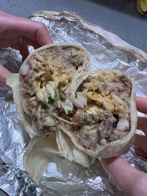 Carne Asada Burrito Supreme