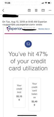 Bull crap email sent by experian this morning causing panic and to waste time.