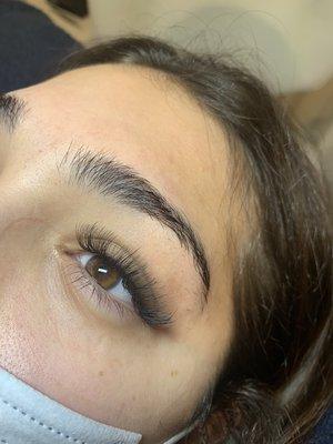 Hybrid eyelashes