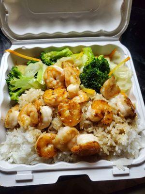 Shrimp teriyaki