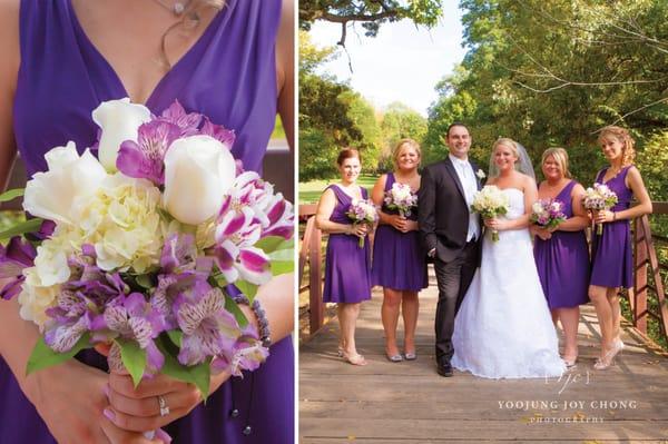 Wedding Party Flowers. Gorgeous.