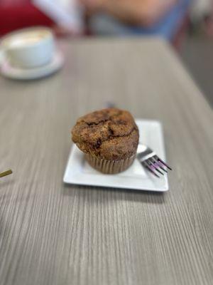 coffee cinnamon muffin