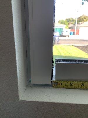 Hunter Douglas Track Installation gap #3 07/2020