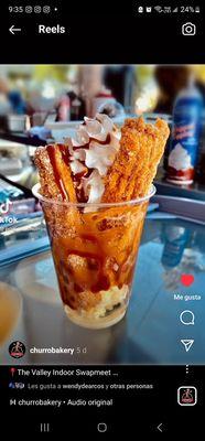 En su instagram suben mucho contenido sobre como están hechos los churros