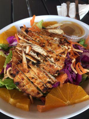 The Asian chicken salad