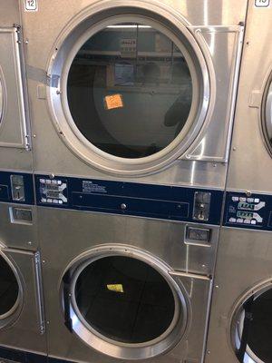 Out of order dryers