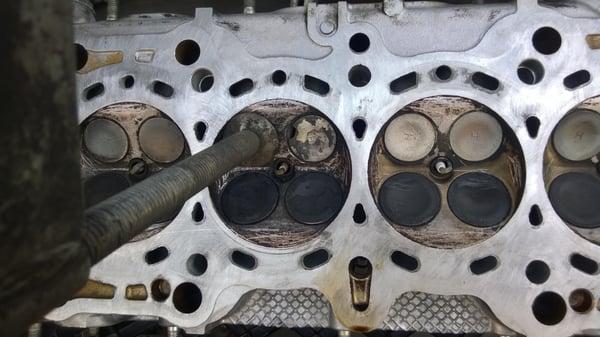 Look at the burn valve on this engine