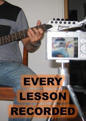 Lessons recorded