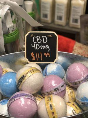 40 mg of Bioavailable CBD in every bath bomb AHHHH