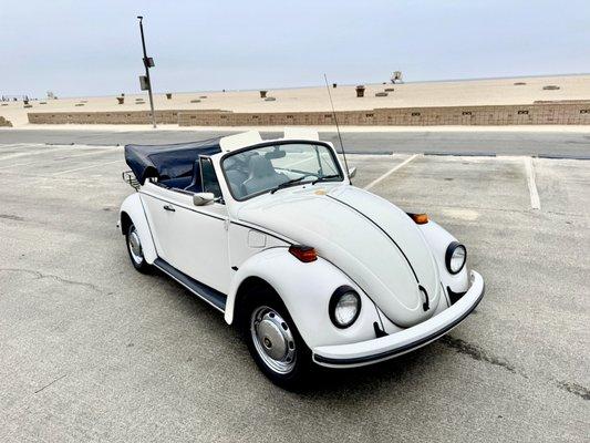 Our 1970 vw bug convertible