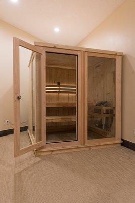 4 person steam sauna