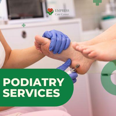 Our podiatry services offer comprehensive care, from preventive treatments to advanced therapies.