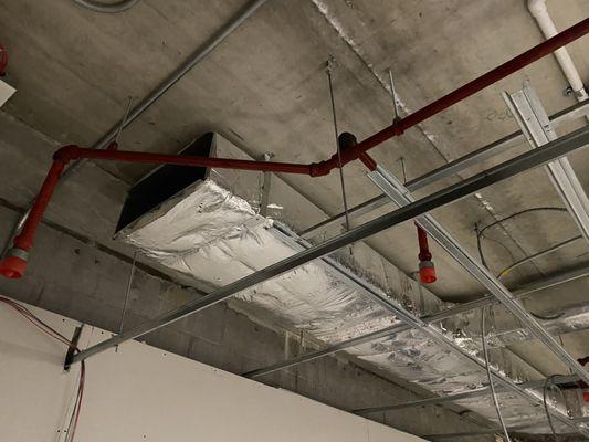 Commercial Ductwork installation