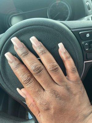 Nude gel full set! Picture does no justice