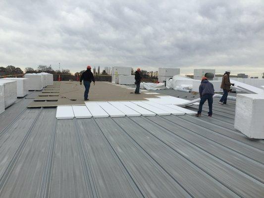 Commercial roof for Darigold.