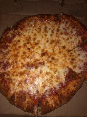 Small cheese pizza