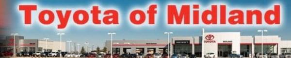 Toyota of Midland - where our GREAT DEALS bring you in and our QUALITY SERVICE brings you back!