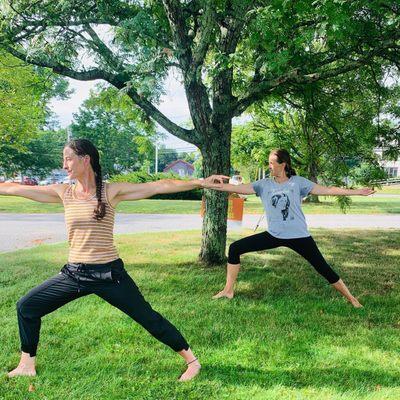 Outdoor Yoga