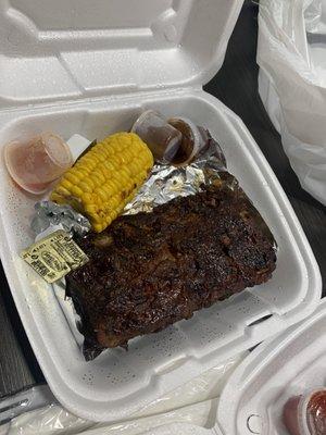 Bbq Baby Back Ribs Plate (full size)