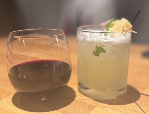 Cabernet & Island Mojito