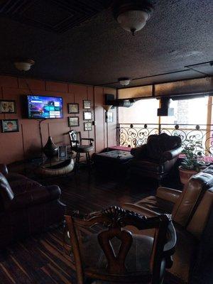 Upstairs lounge