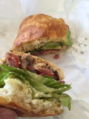 Sandwich Torta- great flavor with a kick!