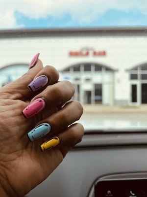 Storefront and nail design