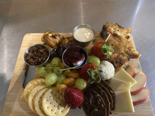 one of Rotating Charcuterie Boards