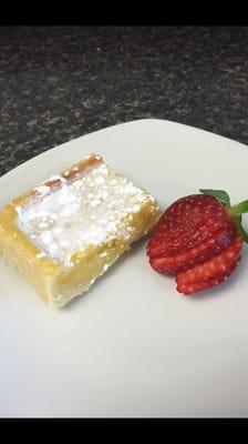 LEMON SQUARES! Delicious!