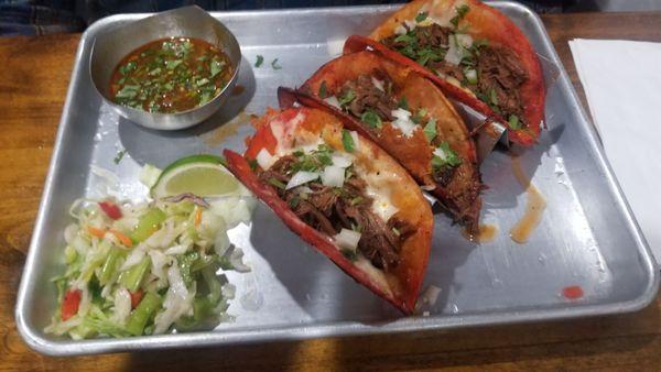 Birria tacos