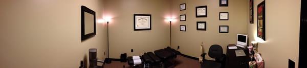 Dr. Branon's treatment room