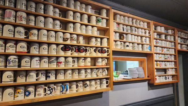 Beer Mug Wall