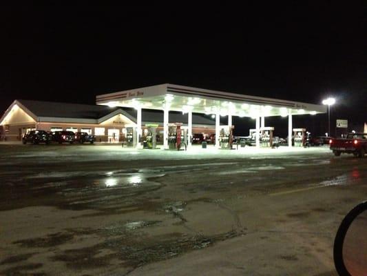 Night time at Kwik Star