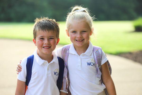 Lower School Student Pride - WCA Kindergarten