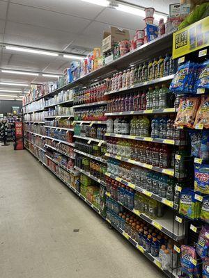 Energy drink aisle looks good!