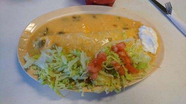 Smothered burrito