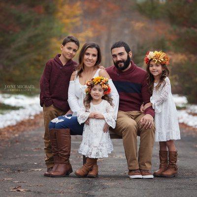 Family Photo hair and makeup