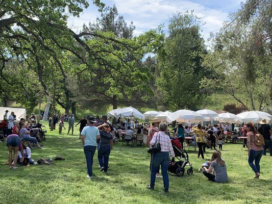 Chillin on the Grass @ Santa Clarita Cowboy Festival April 2019