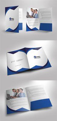 business folder design