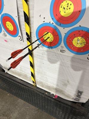 Archery range up to 20 yards